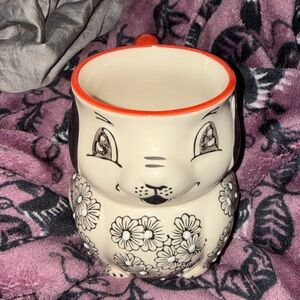Yocohama Studio Hand Painted Ceramic Puppy Dog Mug!!!